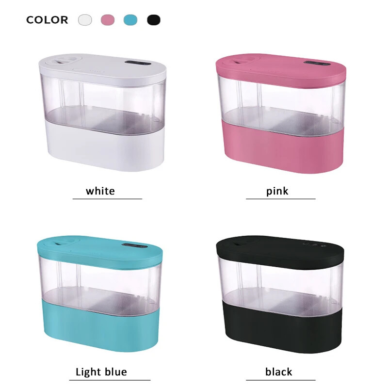 Lauaarvuti loominguline miniakvaariumi akvaarium biokeemilise filtreerimissüsteemiga LED-valgustiga Betta kala ökoloogiline veetsükkel