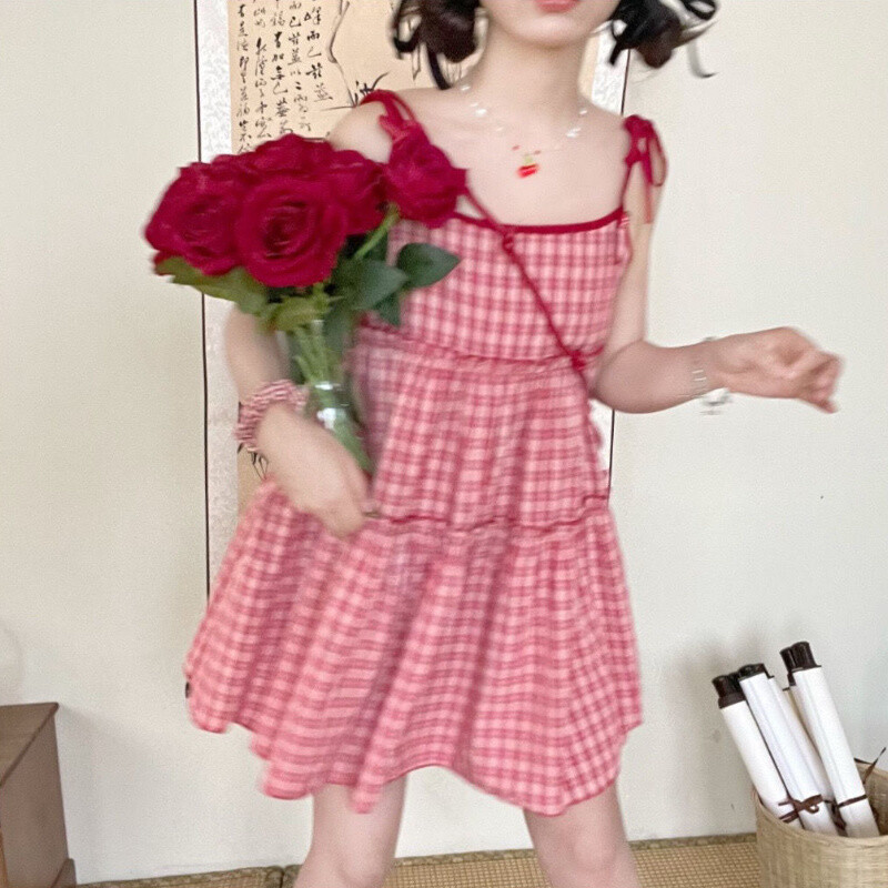 Ženske haljine bez rukava Ležerne slatke studentske ljetne mini haljine Ulična odjeća y2k haljine za svečane prilike 2023. ženska haljina