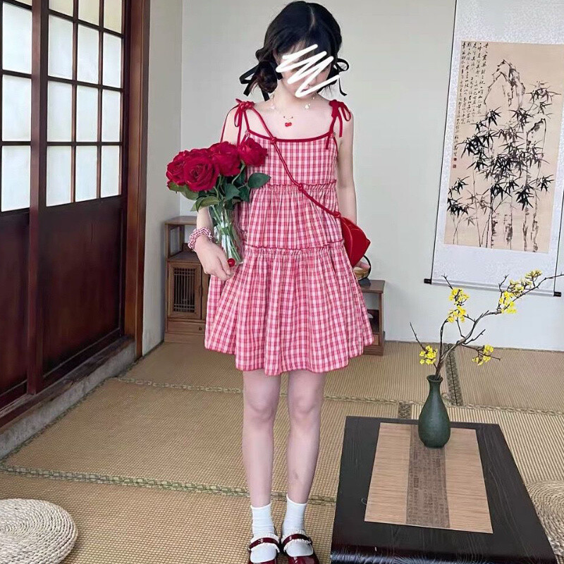 Ženske haljine bez rukava Ležerne slatke studentske ljetne mini haljine Ulična odjeća y2k haljine za svečane prilike 2023. ženska haljina
