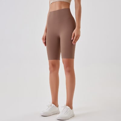 Pantaloni scurți de yoga de vară pentru femei Naked Feel Pantaloni scurți de sport Colanți de fitness cu talie înaltă Gmy Running Push Up Haine pentru antrenament Pantaloni scurți de ciclism