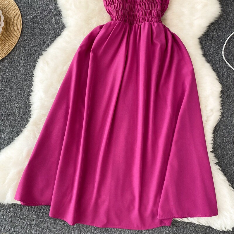 Γυναικείο φόρεμα YuooMuoo 2024 Νέα καλοκαιρινή μόδα Y2K Αμάνικο κοντό φόρεμα για πάρτι Κορεατικά ποπ streetwear outfits Vacation Vestidos