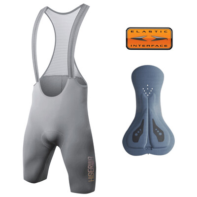 HISERWA Men Cycling Bib Shorts Racing Bike Pants 7H Italy Elastic Interface Pro Team Pad Riding Bib Tights MTB Bicycke Bib Short