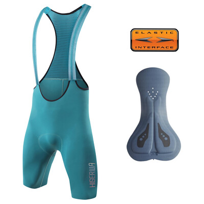 HISERWA Men Cycling Bib Shorts Racing Bike Pants 7H Italy Elastic Interface Pro Team Pad Riding Bib Tights MTB Bicycke Bib Short