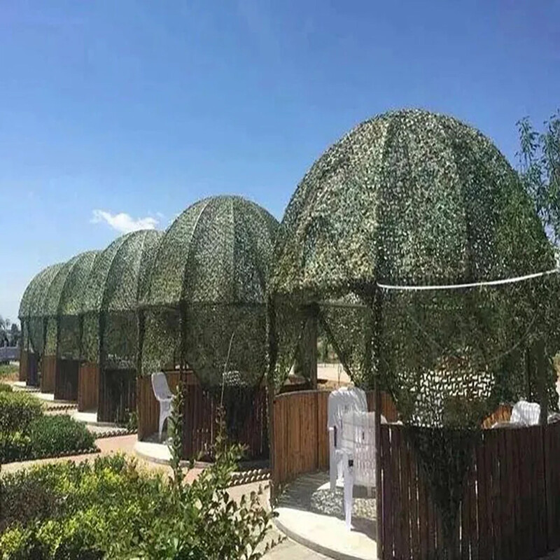 Kamufliažinis tinklas, masiniai ritininiai tinkliniai tinkleliai nuo saulės, skirti sodo automobilių dangtelio gaubtui lauko stovyklavimui, treniruočių vakarėliui, dekoravimui džiunglių perėjoje