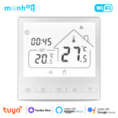 Tuya Smart WIFI Стаен термостат Воден/газов котел Електрически подово водно отопление Регулатор на температурата Google Alexa Yandex Alice
