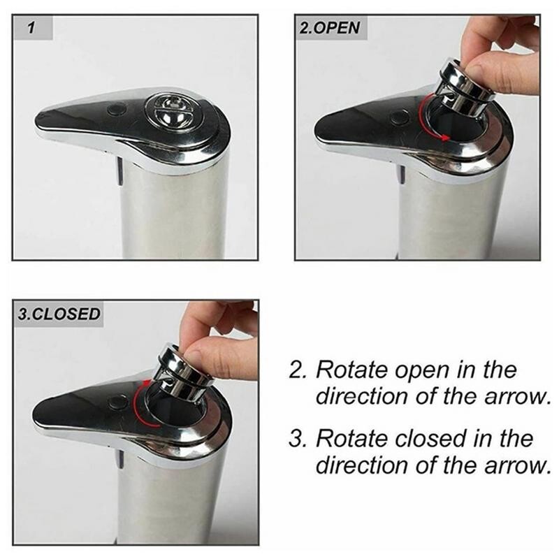 Automaatne vedelseebi dosaator puutevaba andur Vannitoa nutikas seebimasin 280 ml infrapuna vedelseebi dosaatori pumbakonteiner