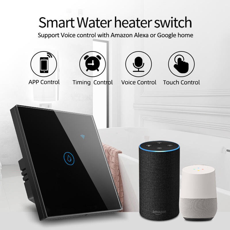 20A/40A Tuya Zigbee nutikas veesoojendi boileri lüliti EU UK 4000/8800W kliimaseadme lüliti töötab koos Alexa Alice Google Home`iga