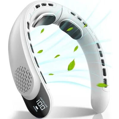 4 mootoriga S8 kaela ventilaator jahutus laetav kliimaseadme ventilaator Õhujahuti 3600 mAh õhukonditsioneer 3 kiirusega välispordiks