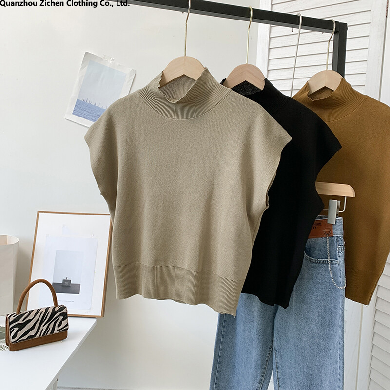 1 tk särk ja pluusid, kontoriproua moe, suvine naiste püstkrae, kootud vest, lahtised elegantsed topid lühikeste varrukatega