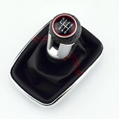 Jaunas automašīnas 5/6 ātruma 12 mm pārnesumu pārslēgšanas sviras sviras sviras sviras bagāžnieks Volkswagen VW Golf Bora Jetta GTi MK4 salona piederumi