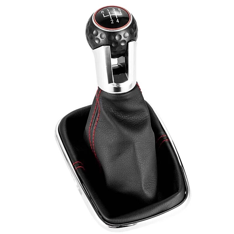 Naujas automobilis, 5/6 greičių 12 mm pavarų perjungimo rankenėlė, svirties perjungimo svirtis, skirta Volkswagen VW Golf Bora Jetta GTi MK4 vidaus priedai
