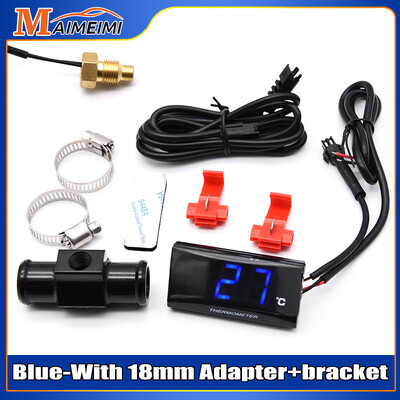 Mini matuoklio termometro motociklo KOSO vandens temperatūros matuoklis XMAX300 CB400 MT 07 09 + Koso temperatūros jutiklis