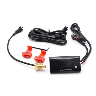 Mini matuoklio termometro motociklo KOSO vandens temperatūros matuoklis XMAX300 CB400 MT 07 09 + Koso temperatūros jutiklis