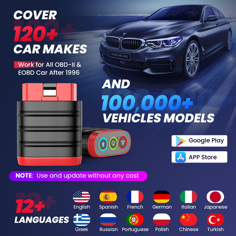 THINKCAR THINKDIAG MINI Obd2 szkenner Auto Full Obd 2 funkciós rendszer diagnosztikai eszközhöz autódiagnosztikai kód olvasó PK ELM327