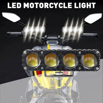 Автомобилна LED работна светлина Лента за ходови светлини 12V 24V 18W Точкова светлина за мъгла за джип, камион, кола, трактор, SUV, ATV 4x4, фарове, лампа