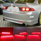 2PCS Auto LED Reflector Light за задна броня за Honda Acura TSX за Accord Odyssey CR-V Element Brake Lamp Foglight