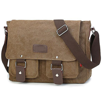 Férfi Vintage vászontáska Férfi alkalmi Crossbody táska férfiaknak Messenger táska Férfi utazási válltáskák Bolsa Masculina kiváló minőség