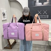 Пътна чанта с голям капацитет за пътуване на къси разстояния Чанта за съхранение на дрехи Лека ръчна чанта