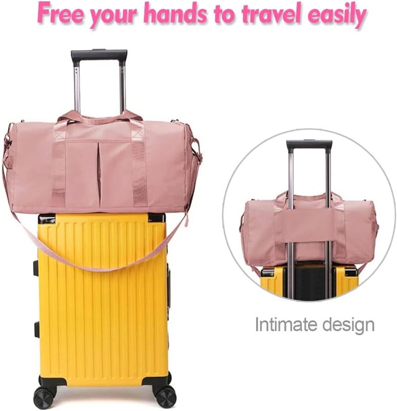 Reisitreening Fitness Spordijõusaali kott Pagas märgade taskutega jalatsite sahtel Reisijooga spordijõusaali kott meestele, naistele