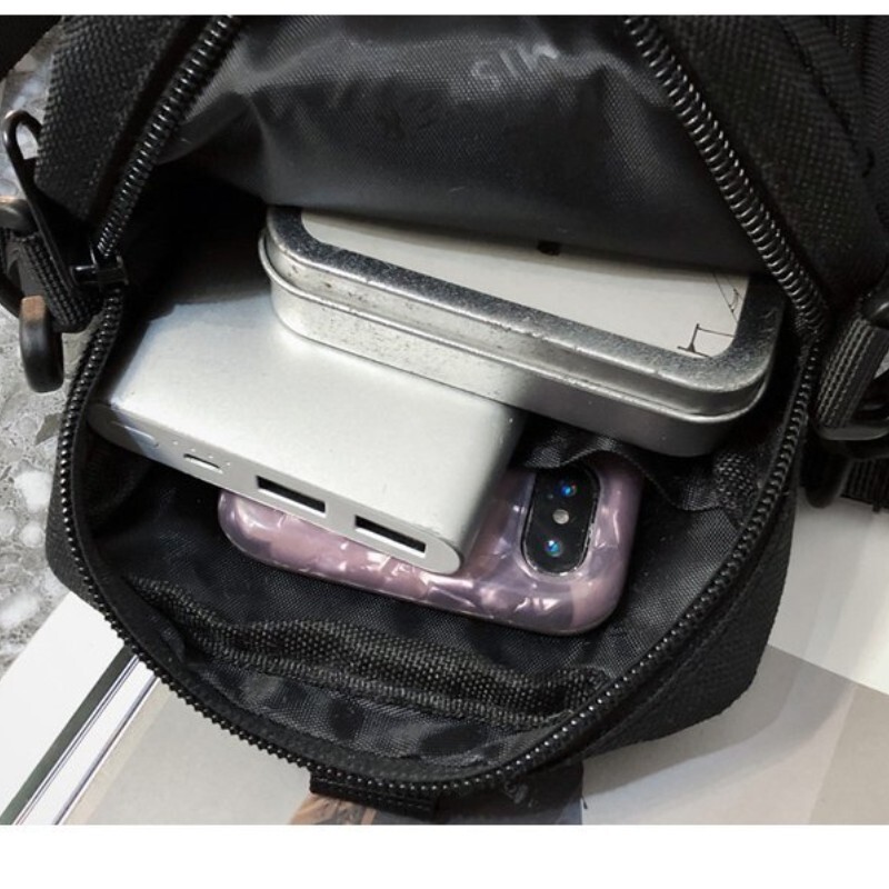 STUY Street Hip Hop Umăr Slung telefon mobil pentru adolescenți japoneză clasică geanta mică revista