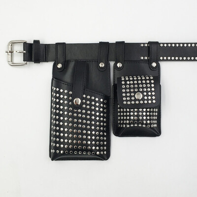 2-osaline naiste vöökott Luksusliku disainiga taktikalised vöökotid Naiste nahast klapiga Fanny Pack õlakott rinnakott