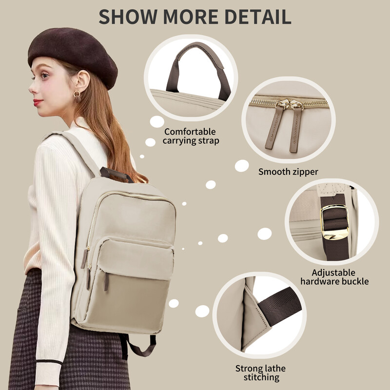 Uus lihtne suure mahutavusega seljakott naistele reisimine äri õpetaja seljakott Sülearvuti õlakott tüdruku kooliõpilase seljakott