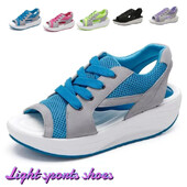 Naiste rihmaga platvormiga sandaalid Sport Sabot tossud Kingad lahtise ninaga Mugavad vabaaja võrkkangast hingavad sandaalid 2023. aasta suvi