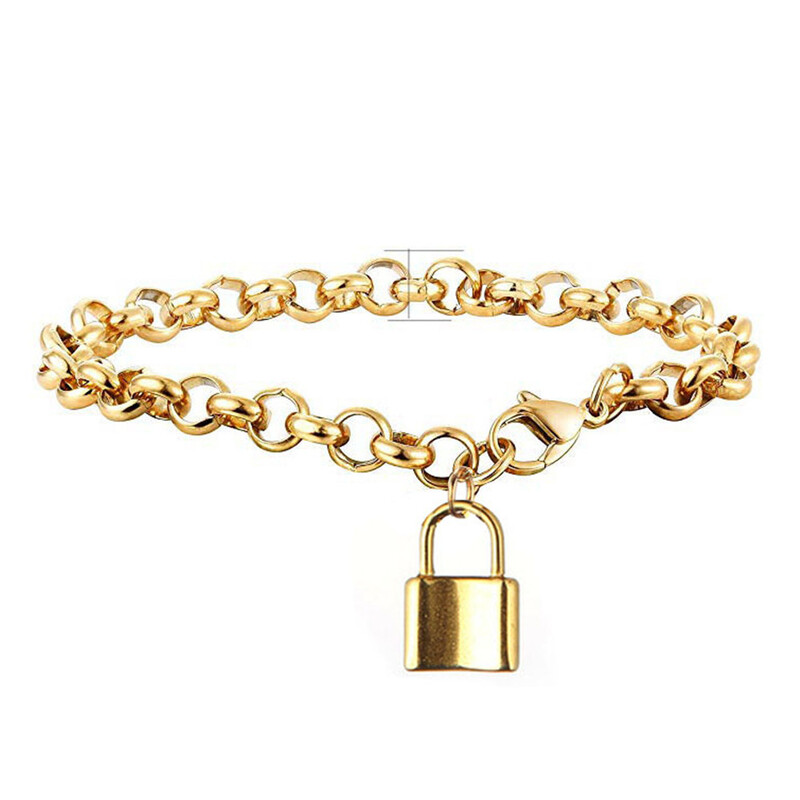 Brățară cu pandantiv în cruce și trandafiri ananas din oțel inoxidabil lucrată manual de Paște