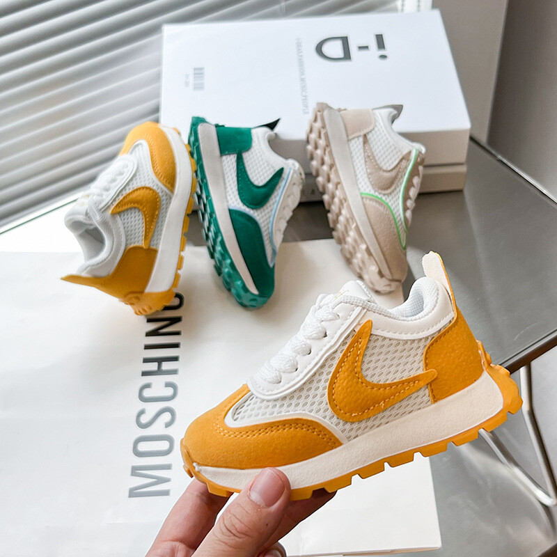 2023. aasta sügis, uued Forrest Gump lastejalatsid võrkkangast hingavad poistele ja tüdrukutele Universaalsed kuulsuste Interneti-jalatsid isa vabaajaspordijalatsid