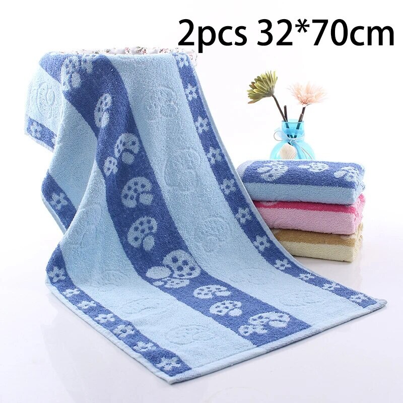 2 vnt. medvilninis rankšluostis grybo stiliaus sugeriantis rankšluostis greitai sugeriantis minkštas greitai išdžiūstantis veido rankšluostis Vonios kambario kelionių reikmenys