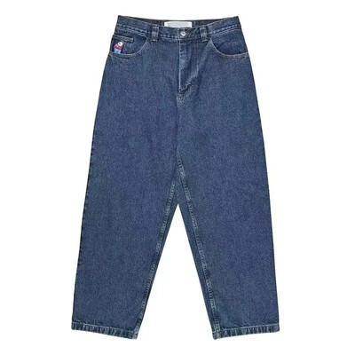 Big Boy Jeans Y2K Harajuku Hip Hop Cartoon Κέντημα Φαρδύ τζιν Παντελόνι Ανδρικό Γυναικείο Νέο Φαρδύ παντελόνι Harajuku Gothic ψηλόμεση