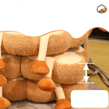 Simulation Bread Toast Cushion Γεμισμένο Memory Foam Μαξιλάρι ψωμιού σε φέτες Καναπές Καρέκλα Διακοσμητικό μαξιλάρι καθίσματος Cute μαξιλαράκι για φοιτητική καρέκλα