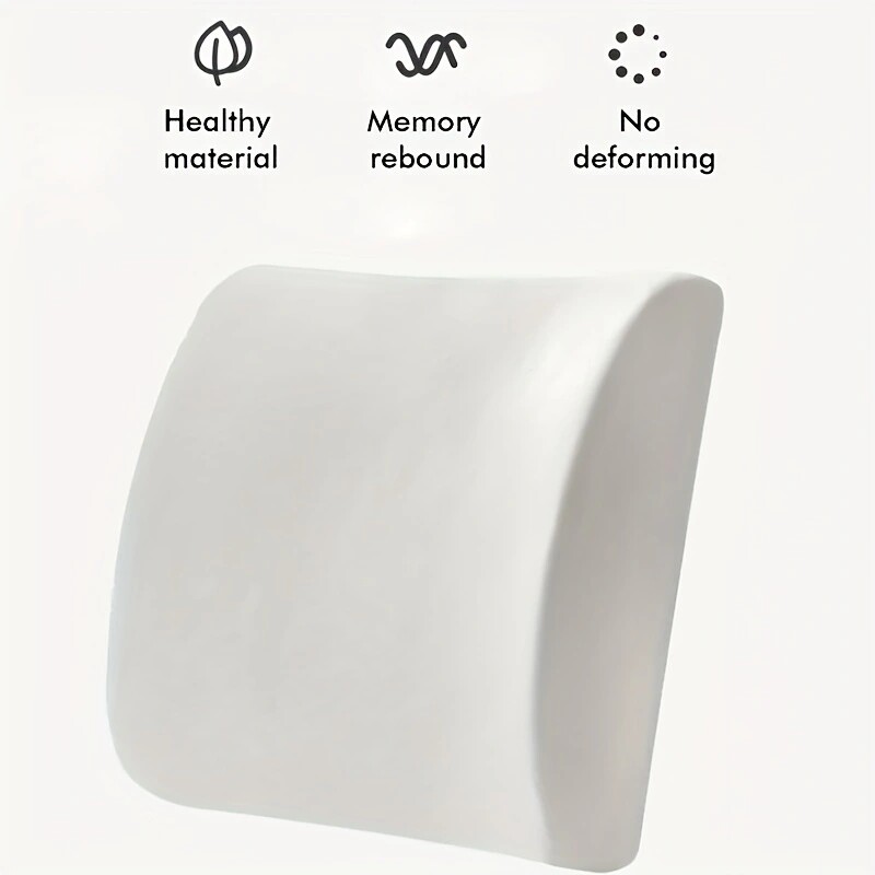 Nimmetugi padi kontoritoolile ja turvaistmele, täiuslikult tasakaalustatud mäluvahust nimmepadi mitmeotstarbeline seljapadi