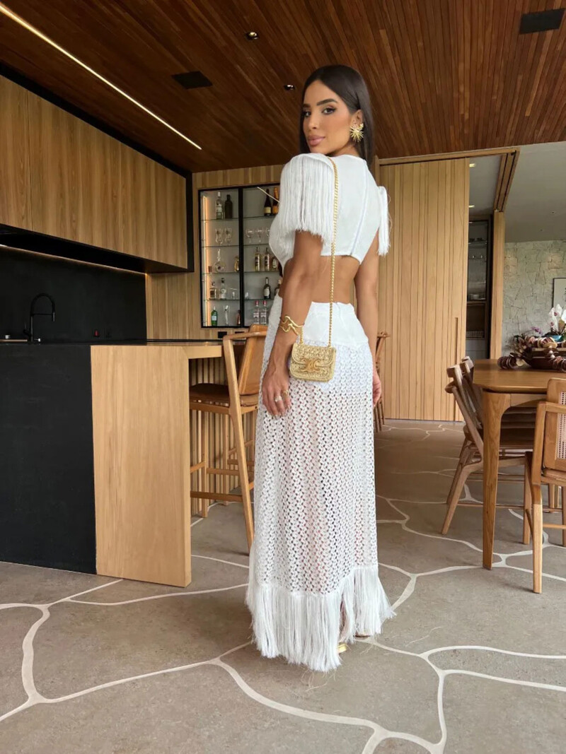 2024. aasta seksikad uued elegantsed pikad kleidid naistele Tuttidega V-kaelusega naiste pidulik kleit, šikk kleit, suvetrend Naiste riided