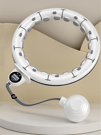 Интелигентен регулируем масажен спортен обръч, фитнес тренировка, отслабване, упражнения, бързо отслабване, тренировка, оборудване за домашна фитнес зала