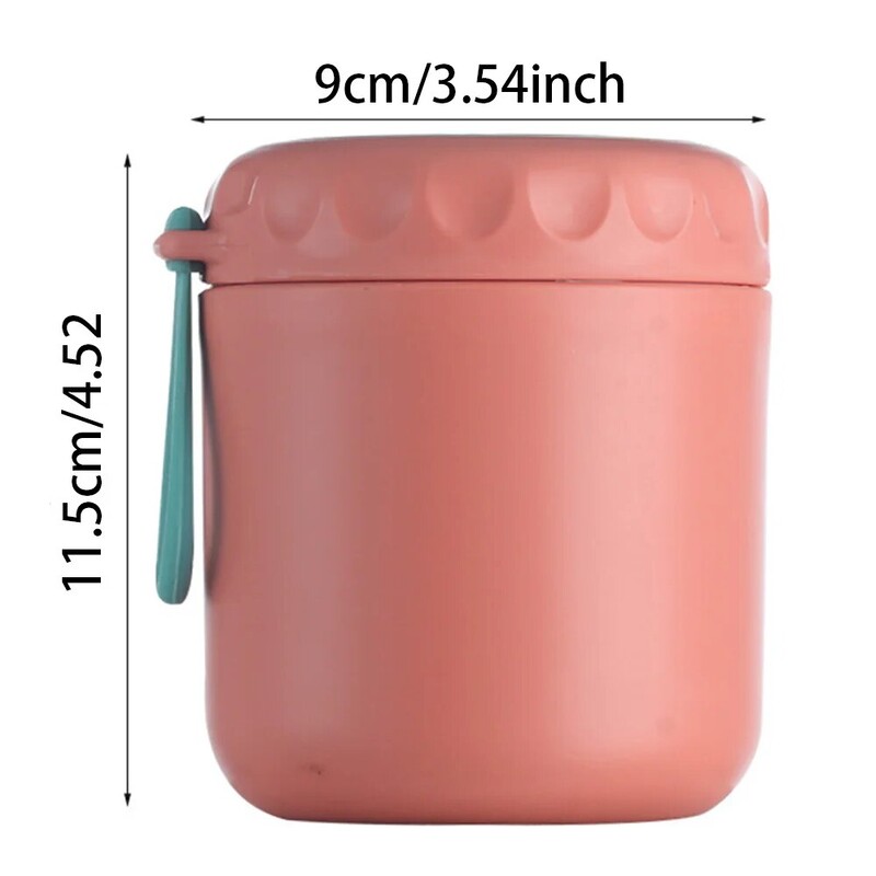 Szigetelt ebédlődobozok Élelmiszerüveg szigetelt levesestálak Rozsdamentes acél vákuumlombik irodai pecsét, alkalmas üzleti utakra, utazásokra