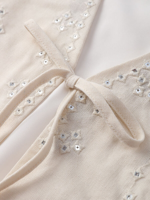 Fashion Street 2 Piese Set Femei 3D Metal Beading Cu Dantela Vesta Crop Vesta Pliata Mini Fuste Seturi 2024 Damă Volanat Fuste Scurte Costum