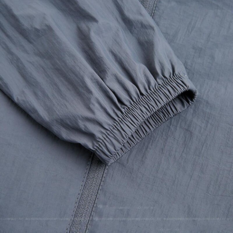 Suvine päikesekaitsejope Meeste õueriided Kiirelt kuivav mantel Meeste Spordi Päikesekreem Matkamine Jalgrattasõit Kalapüük Matkajakk