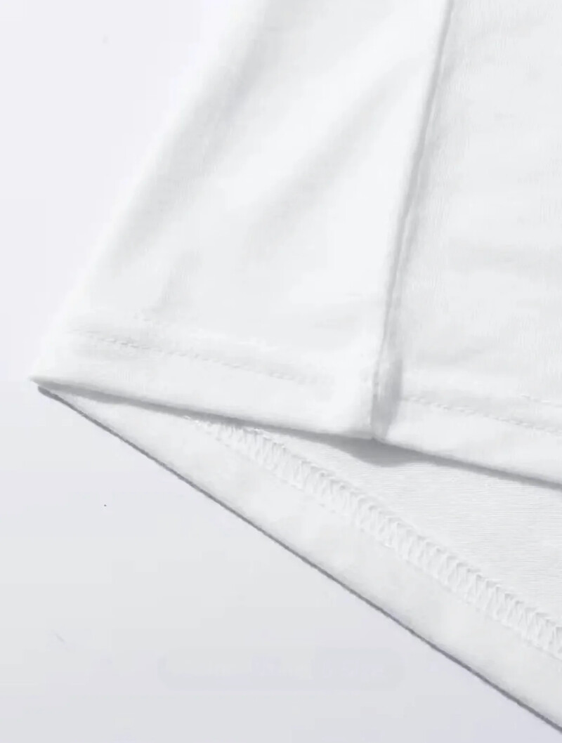 Lühikeste varrukatega trendikas ja mitmekülgne multikas naiste suvemood Social Club trükitud O-kaelusega Basic trükitud armas rõivatop.