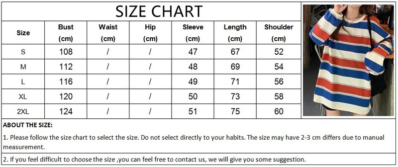 Tricouri pentru femei Îmbrăcăminte de vară pentru femei Hanorac cu dungi 2023 de modă coreeană Tricou cu mâneci lungi Patchwork Tricouri libere pentru cupluri