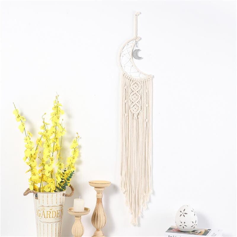 96cm Bohemian Chic Μακραμέ Ταπισερί τοίχου Διακόσμηση δωματίου Παιδικά κορίτσια Διακόσμηση σπιτιού Δώρα Dropshipping