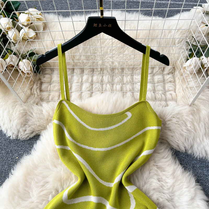 2024. aasta naiste silmkoeline mantliga päikesekleit, varrukateta, seljata õhuke kleit, moodne elastne rannapikk kleit