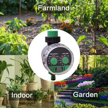 Garden Ball Valve Automatic Electronic Water Timer Home Garden Irigation Timer 0 Σύστημα ελέγχου πίεσης νερού λειτουργίας