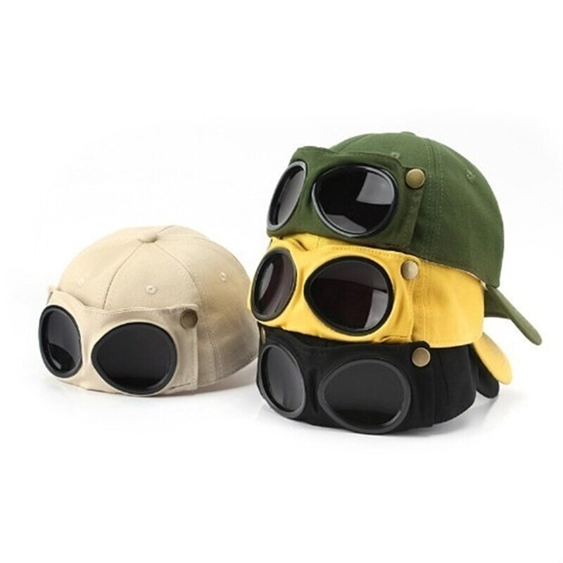 Uus Aviator Hat Suvine isikupära prillid Pesapallimüts Naistele Unisex päikeseprillid Meeste Müts Pesapallimüts poistele