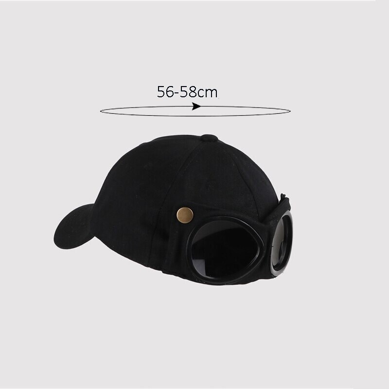 Uus Aviator Hat Suvine isikupära prillid Pesapallimüts Naistele Unisex päikeseprillid Meeste Müts Pesapallimüts poistele