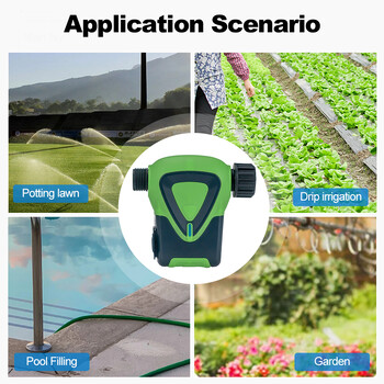 Tuya Zigbee Smart Sprinkler Timer IP66 Garden Automatic Drip Irigation Watering Timer APP Smart Life Τηλέφωνο τηλεχειρισμού