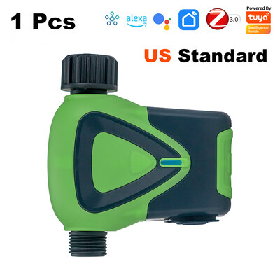 Tuya Zigbee Smart Sprinkler Timer IP66 Градинско автоматично капково напояване Таймер за напояване APP Smart Life Remote Control phone