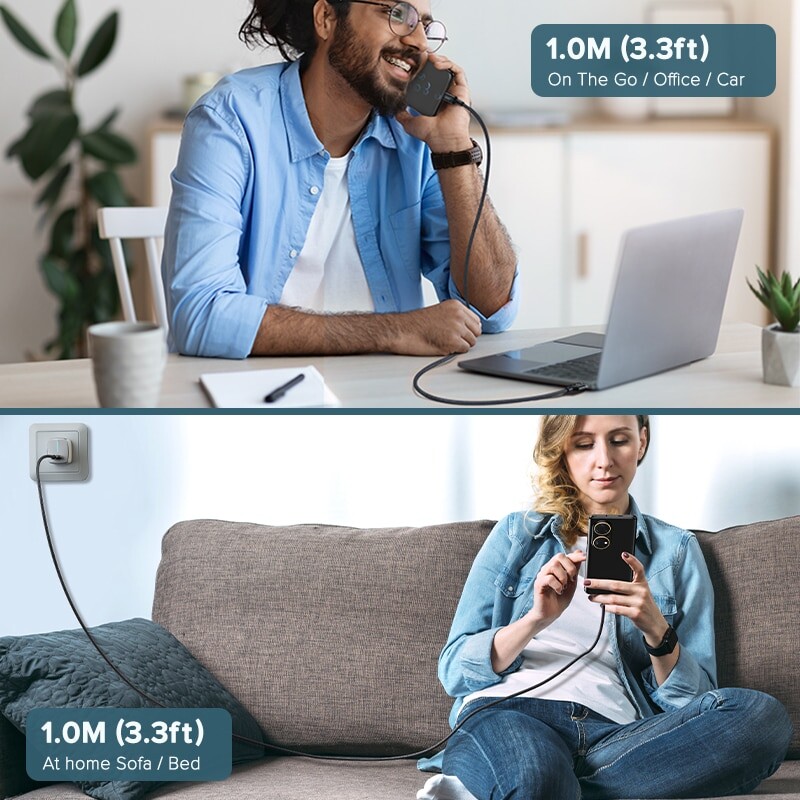 QOOVI 3.1A USB-tüüpi C-kaabel kiirlaadimine Xiaomi Mi12 11 Samsung Huawei mobiiltelefoni laadija kiirlaadimisjuhe jaoks