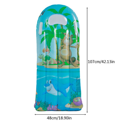 Kerge laste täispuhutav surfilaud käepidemega basseinipadjaga ujumine ujuv lainelaud, veespordimänguasjad lastele