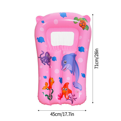 Kerge laste täispuhutav surfilaud käepidemega basseinipadjaga ujumine ujuv lainelaud, veespordimänguasjad lastele